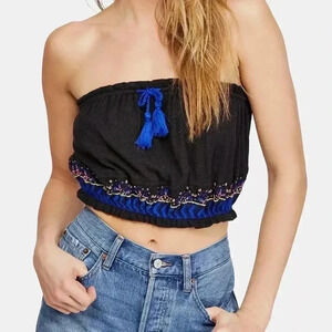 NWT Free People No More Tiers Crop Top - Size Large | T01421